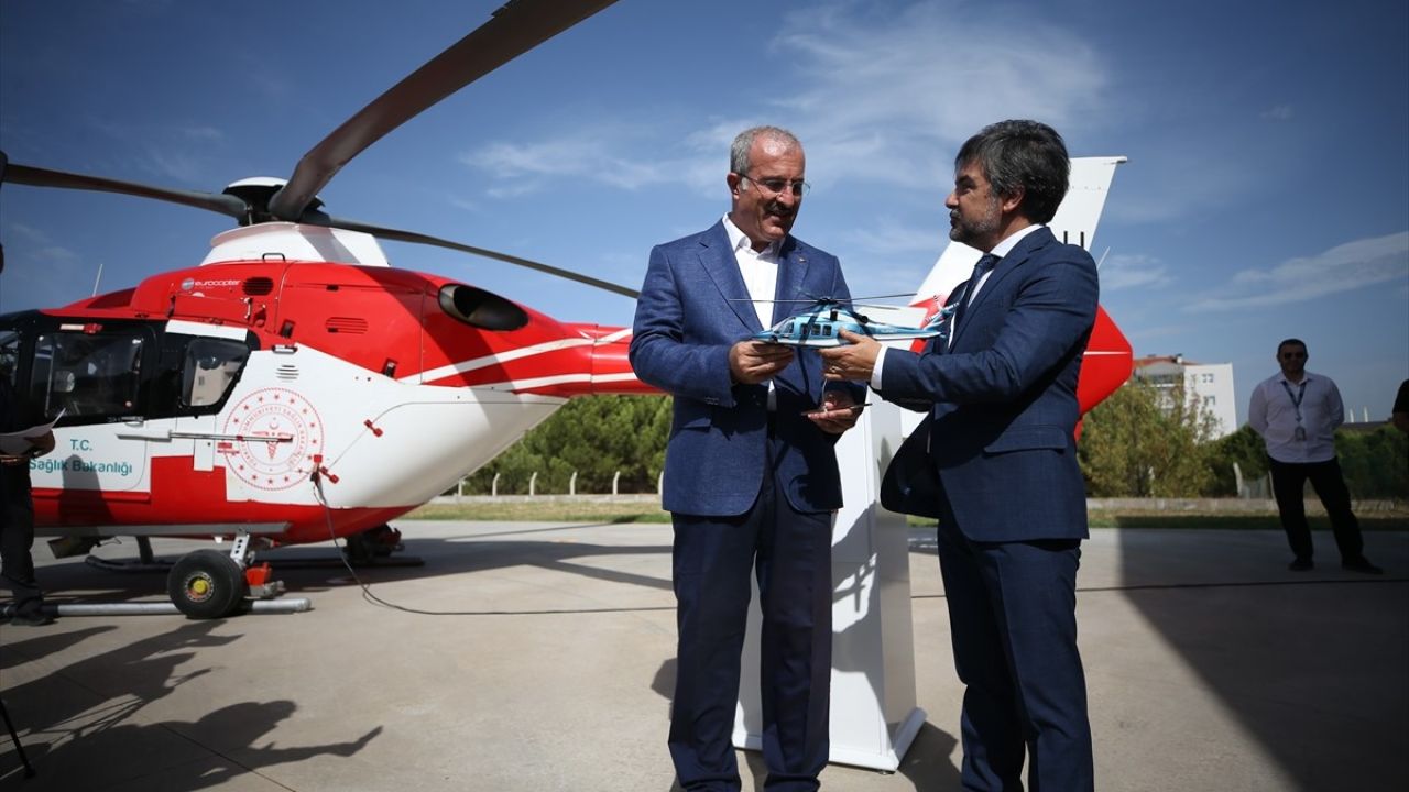 Çanakkale'ye Yeni Helikopter Ambulans Hizmeti Başladı