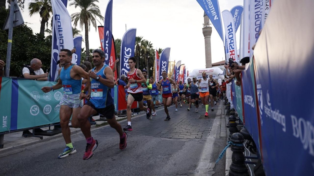 Bodrum Yarı Maratonu'ta Heyecan Doruğa Ulaştı