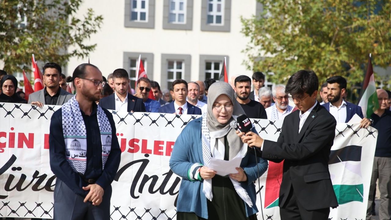 Kahramanmaraş, Malatya ve Şanlıurfa'da Filistin İçin Dayanışma Gösterileri