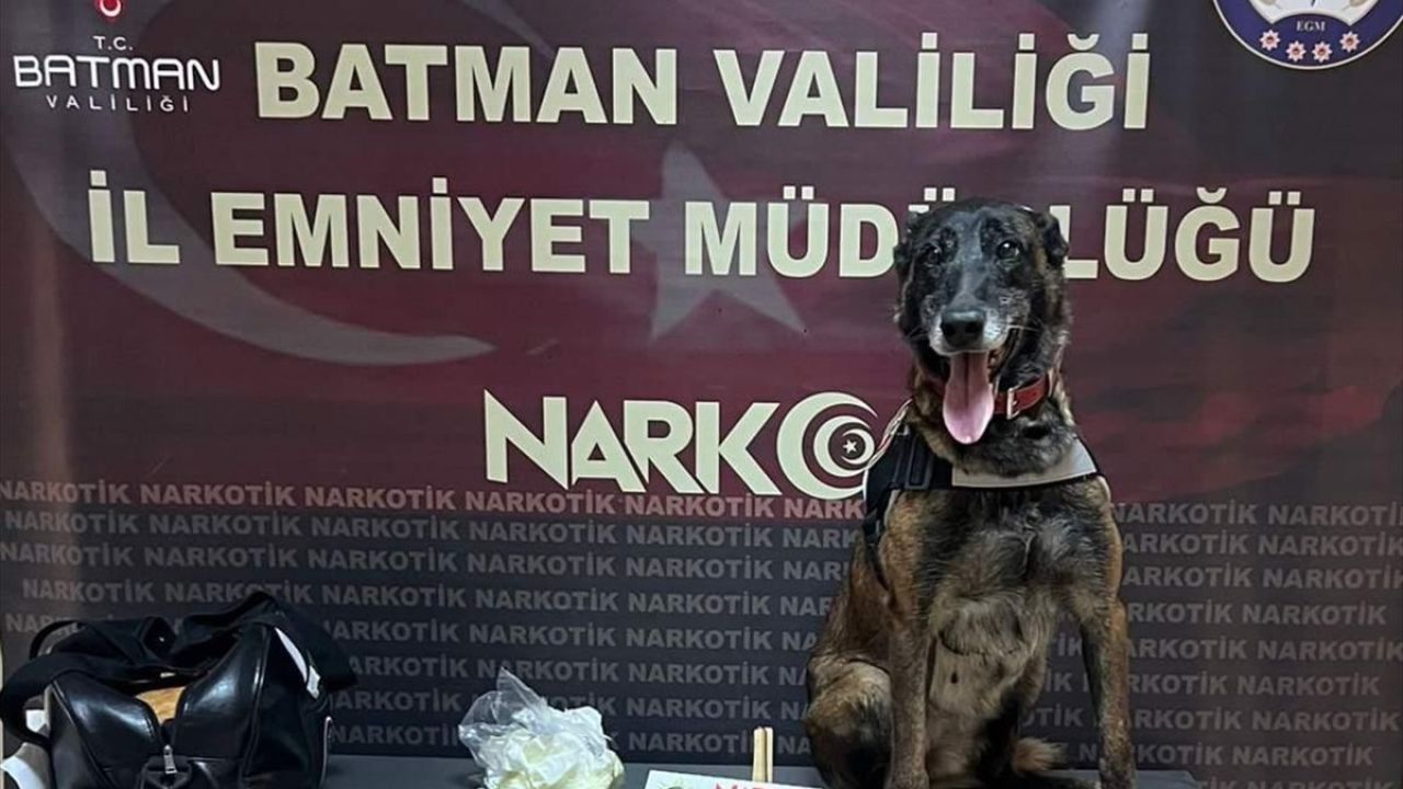 Batman'da Otobüs Bagajında Uyuşturucu Yakalandı