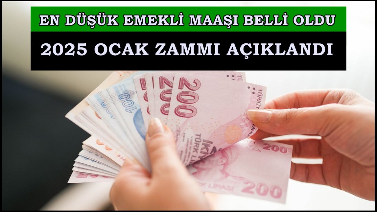 2025 EMEKLİ ZAMMI Belli Oldu! En Düşük Emekli Maaşları Ne Zaman Belli Olacak? Emekliler Merakta...