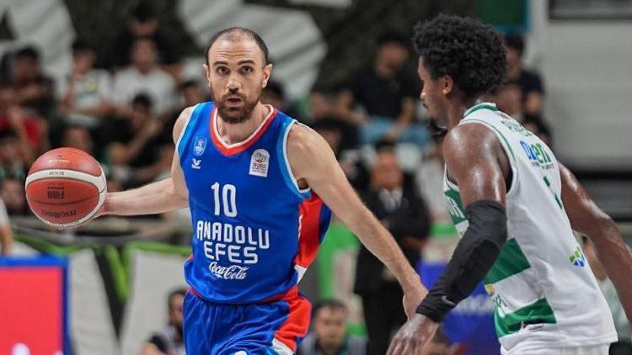 Anadolu Efes, Bursaspor’u Deplasmanda Farkla Geçti: 99-78