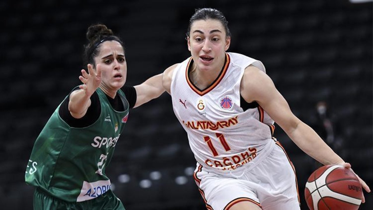 Galatasaray Kadın Basketbol Takımı, Avrupa Kupası'nda Farklı Galip: 84-52