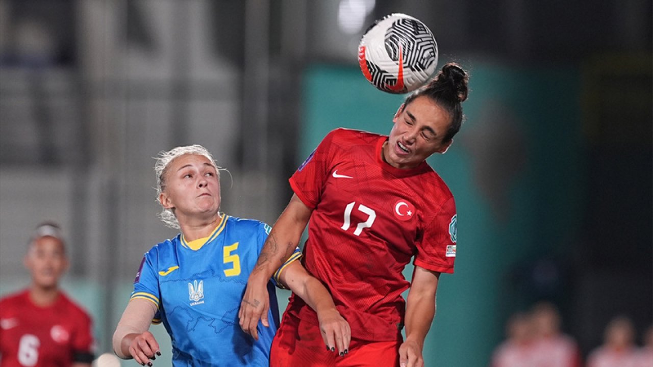 A Milli Kadın Futbol Takımı, Ukrayna ile Beraberlikte Kaldı: 1-1!