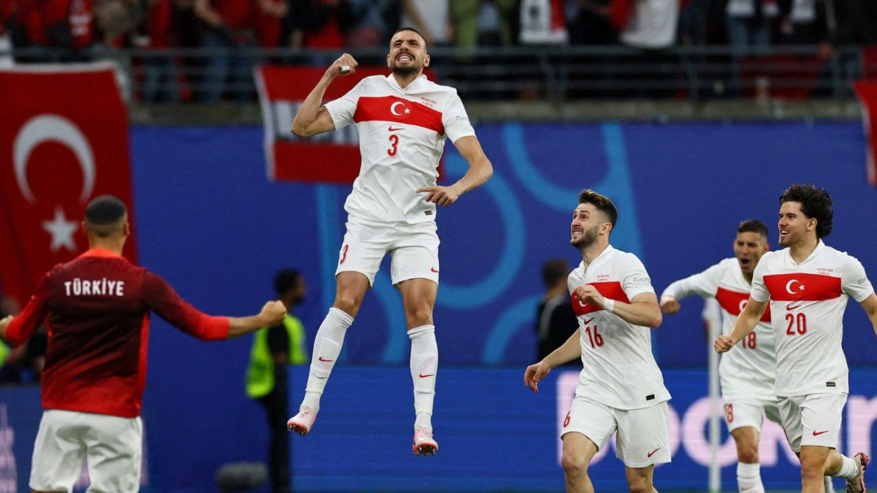 Merih Demiral 57. saniyede attığı golle Euro 2024'e damga vurdu