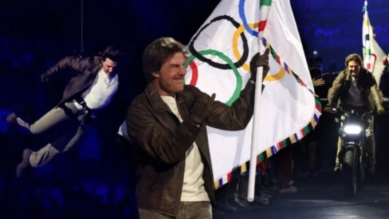 Olimpiyat heyecanı Tom Cruise'un şovuyla sona erdi!