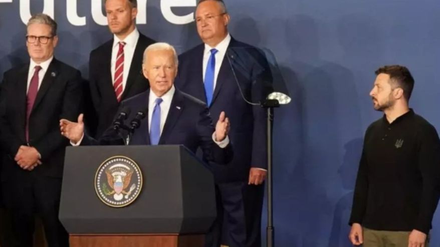 Başkan Biden'ın yaptığı gaf NATO zirvesine damga vurdu