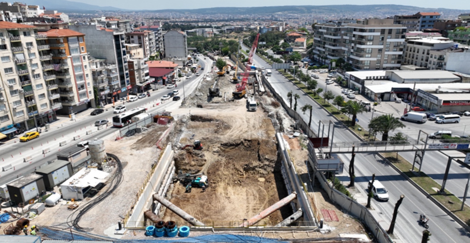 Buca'da metro çalışmaları devam ediyor: Her gün yüz binlerce kişiyi taşıyacak