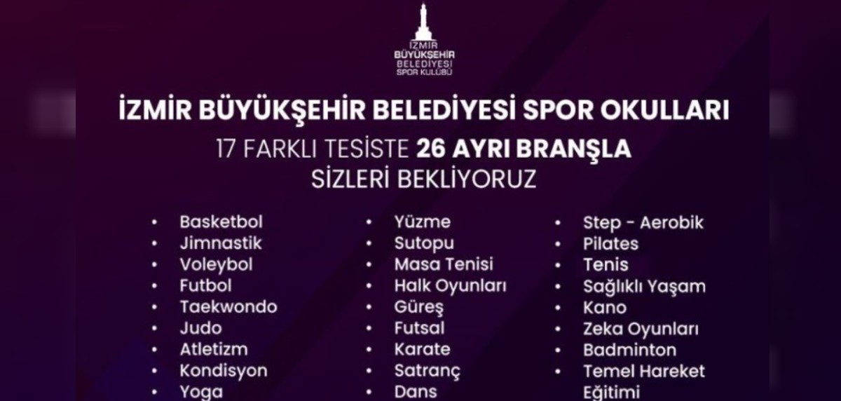 izmir belediyesi yaz okulu kayıt