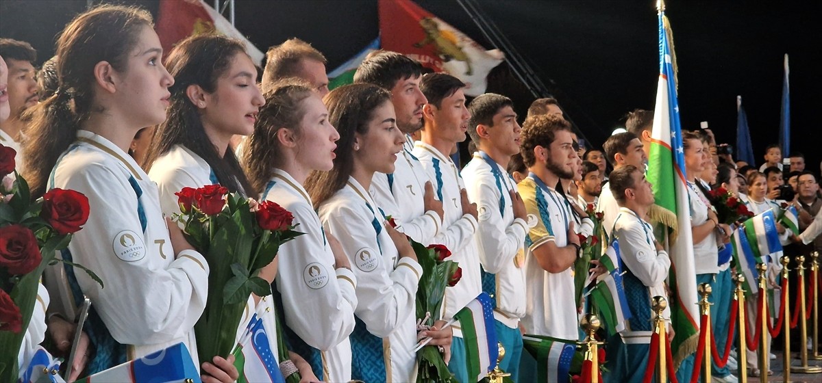 2024 Olimpiyat Oyunları’ndan 8’i altın toplam 13 madalyayla dönen Özbekistan kafilesi, başkent...