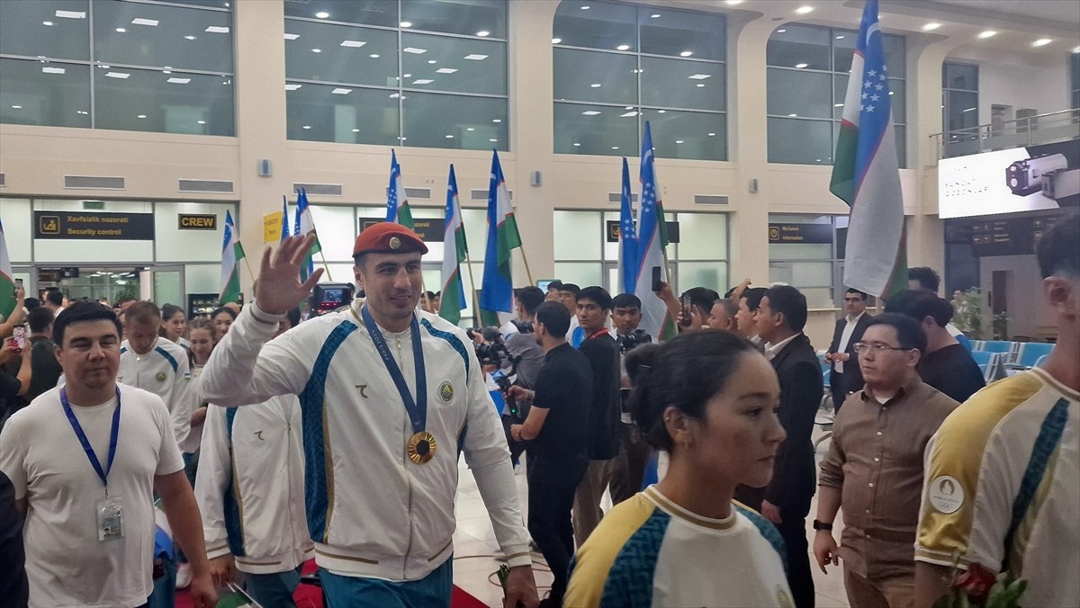 2024 Olimpiyat Oyunları’ndan 8’i altın toplam 13 madalyayla dönen Özbekistan kafilesi, başkent...