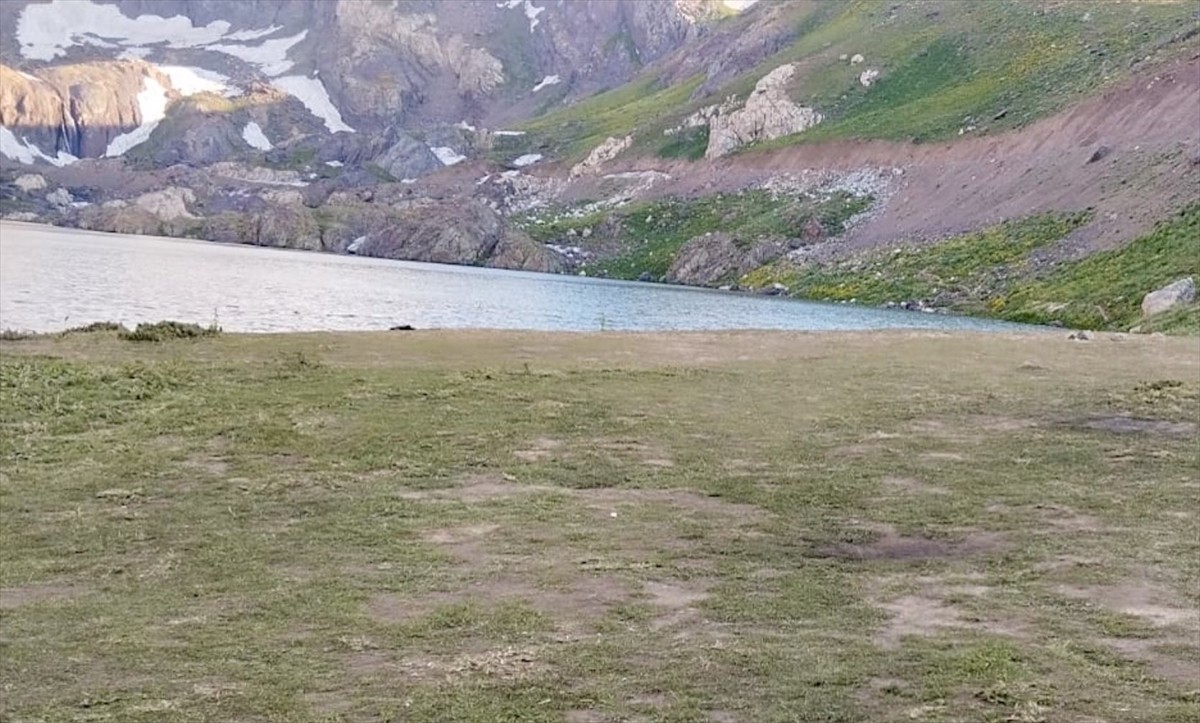 Yüksekova ilçesinde bu yıl altıncısı düzenlenen "Cilo Festivali'nin (Cilo Fest) yapıldığı alan...