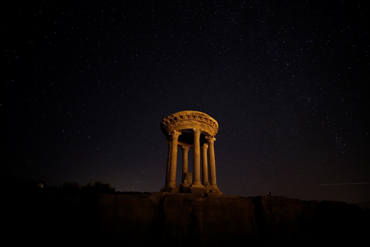 Burdur'un Gölhisar ilçesinde yer alan UNESCO Dünya Mirası Geçici Listesi'ndeki Kibyra Antik...