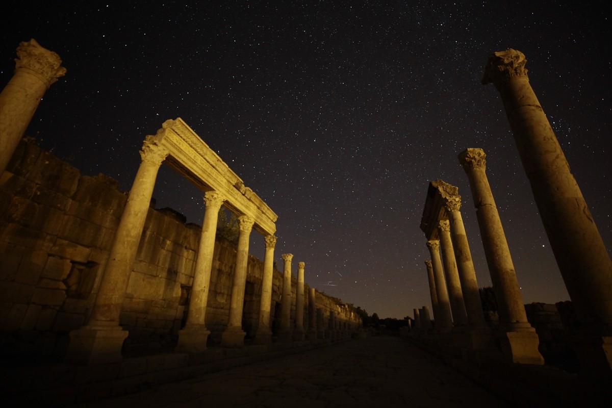 Burdur'un Gölhisar ilçesinde yer alan UNESCO Dünya Mirası Geçici Listesi'ndeki Kibyra Antik...