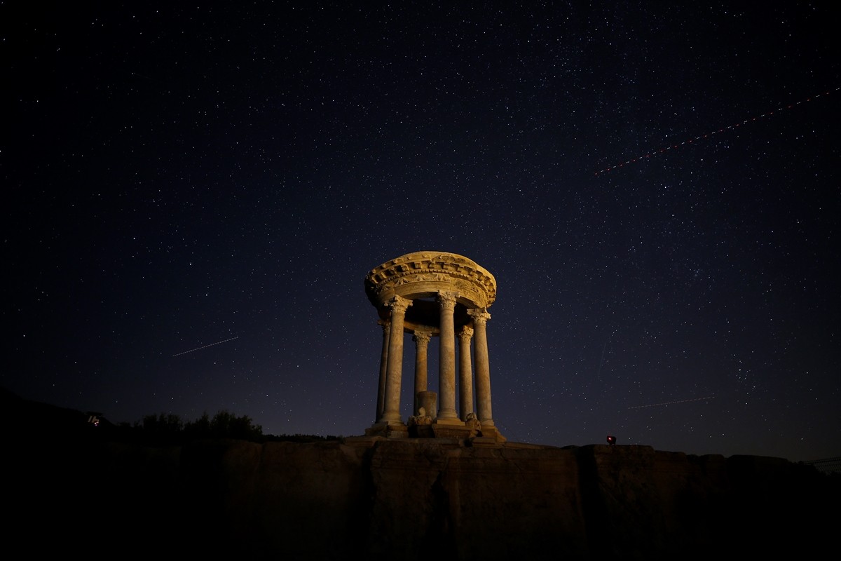 Burdur'un Gölhisar ilçesinde yer alan UNESCO Dünya Mirası Geçici Listesi'ndeki Kibyra Antik...