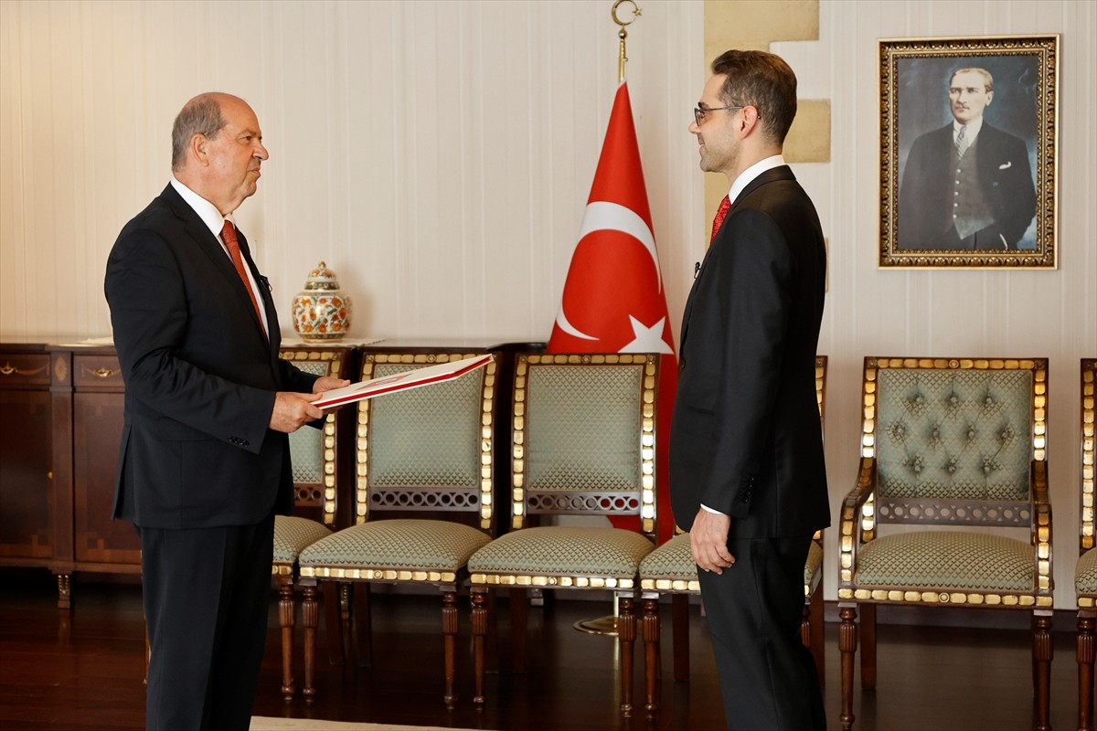 Türkiye'nin yeni Lefkoşa Büyükelçisi Yasin Ekrem Serim, Kuzey Kıbrıs Türk Cumhuriyeti (KKTC)...