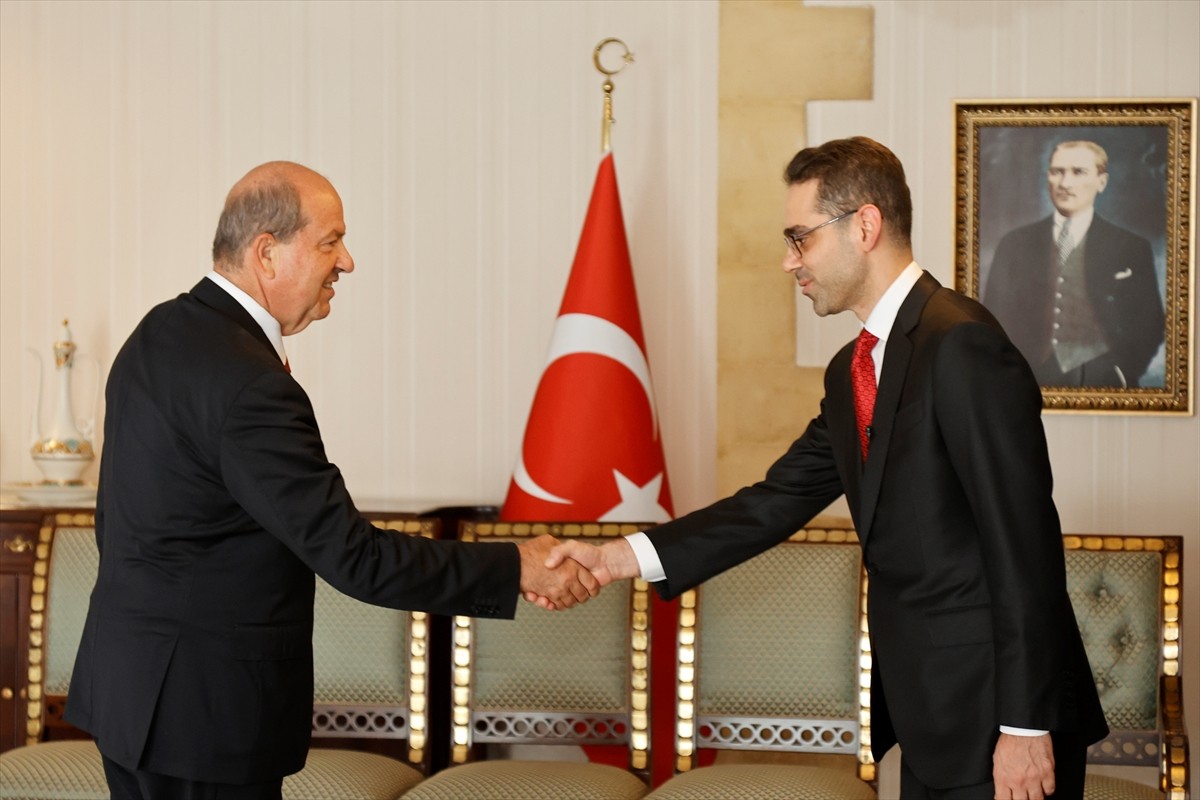 Türkiye'nin yeni Lefkoşa Büyükelçisi Yasin Ekrem Serim, Kuzey Kıbrıs Türk Cumhuriyeti (KKTC)...