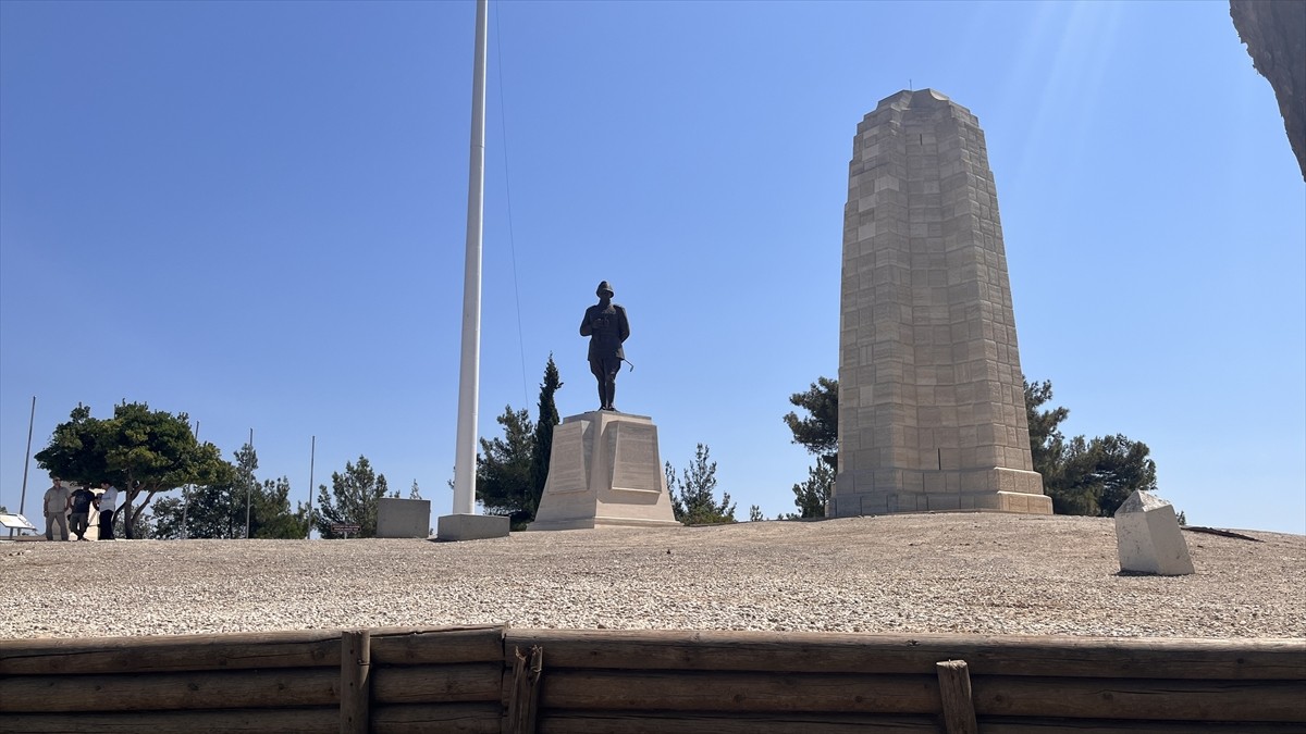 Kültür ve Turizm Bakanlığı Çanakkale Savaşları Gelibolu Tarihi Alan Başkanı İsmail Kaşdemir, Alan...