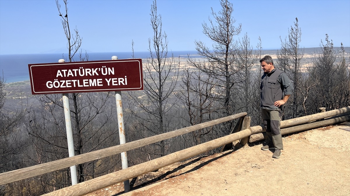 Kültür ve Turizm Bakanlığı Çanakkale Savaşları Gelibolu Tarihi Alan Başkanı İsmail Kaşdemir, Alan...