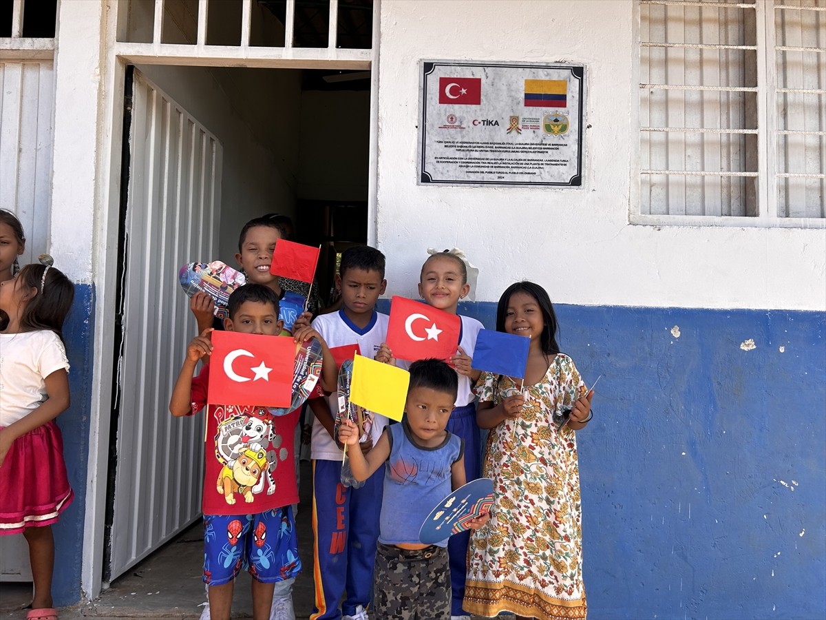 Türk İşbirliği ve Koordinasyon Ajansı Başkanlığı (TİKA), Kolombiya'nın çöl bölgesi La Guajira'da...