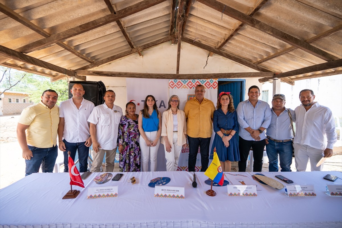 Türk İşbirliği ve Koordinasyon Ajansı Başkanlığı (TİKA), Kolombiya'nın çöl bölgesi La Guajira'da...