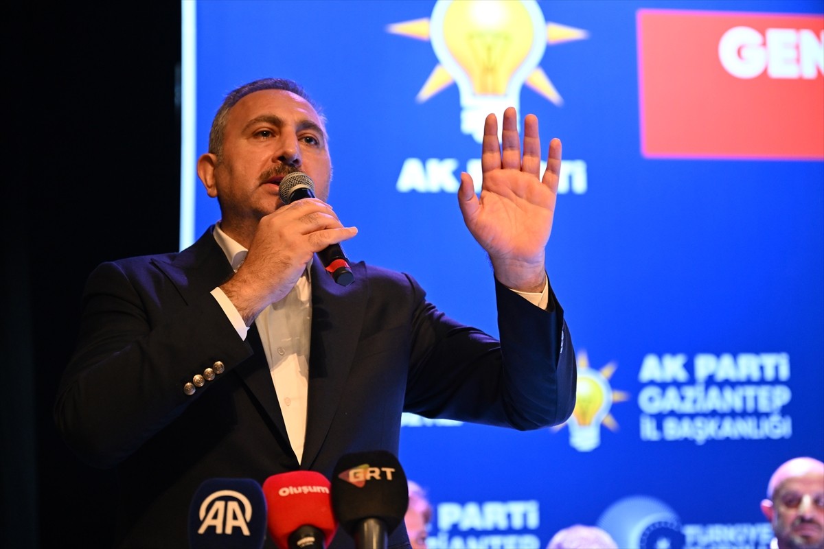 Gaziantep'te Onat Kutlar Konferans Salonu'nda "AK Parti Gaziantep Genişletilmiş İl Danışma...