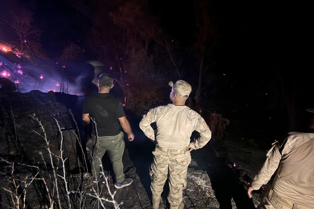 Tunceli'de ormanlık alanda çıkan yangın ekiplerin müdahalesiyle söndürüldü. 