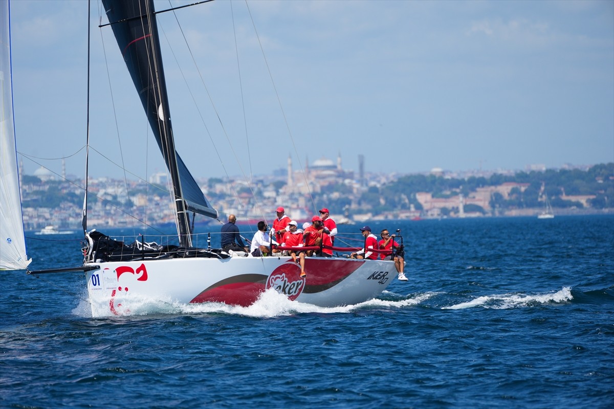 12. Türkiye Açıkdeniz Yarış Spor Kulübü (TAYK) Slam-Eker Olympos Regatta Yelken Festivali, yat...