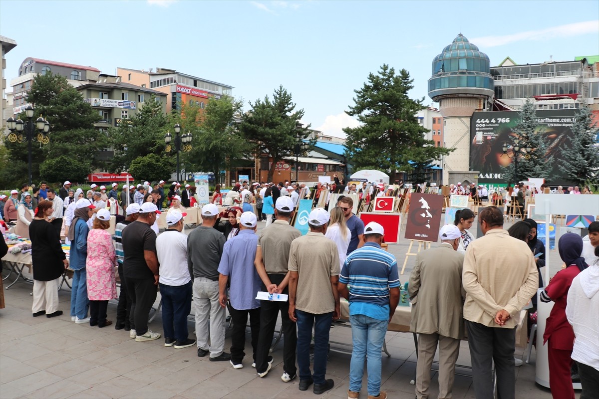 Erzurum'da devlet korumasındaki çocuklar ile dezavantajlı bireyler el sanatları, robotik kodlama...