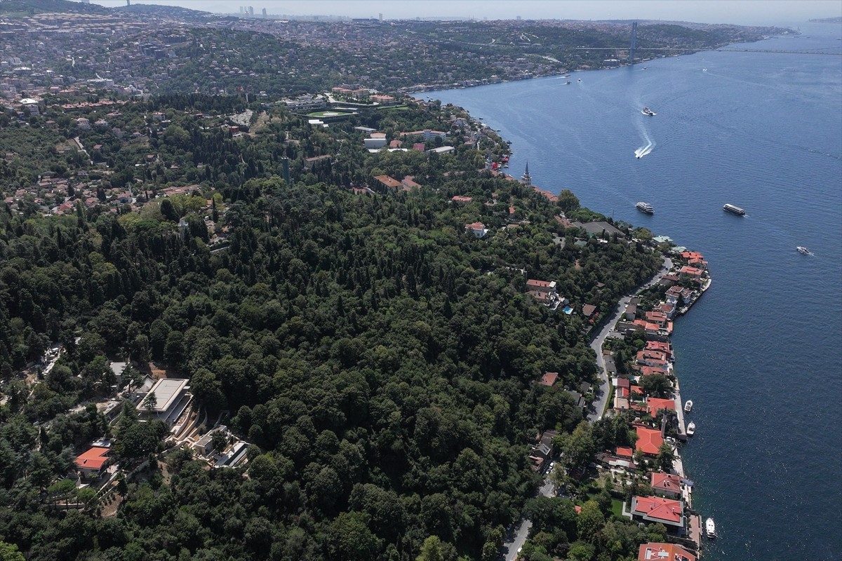 İstanbul Çevre Şehircilik ve İklim Değişikliği İl Müdürlüğü ekipleri, Üsküdar Vaniköy'de Boğaziçi...