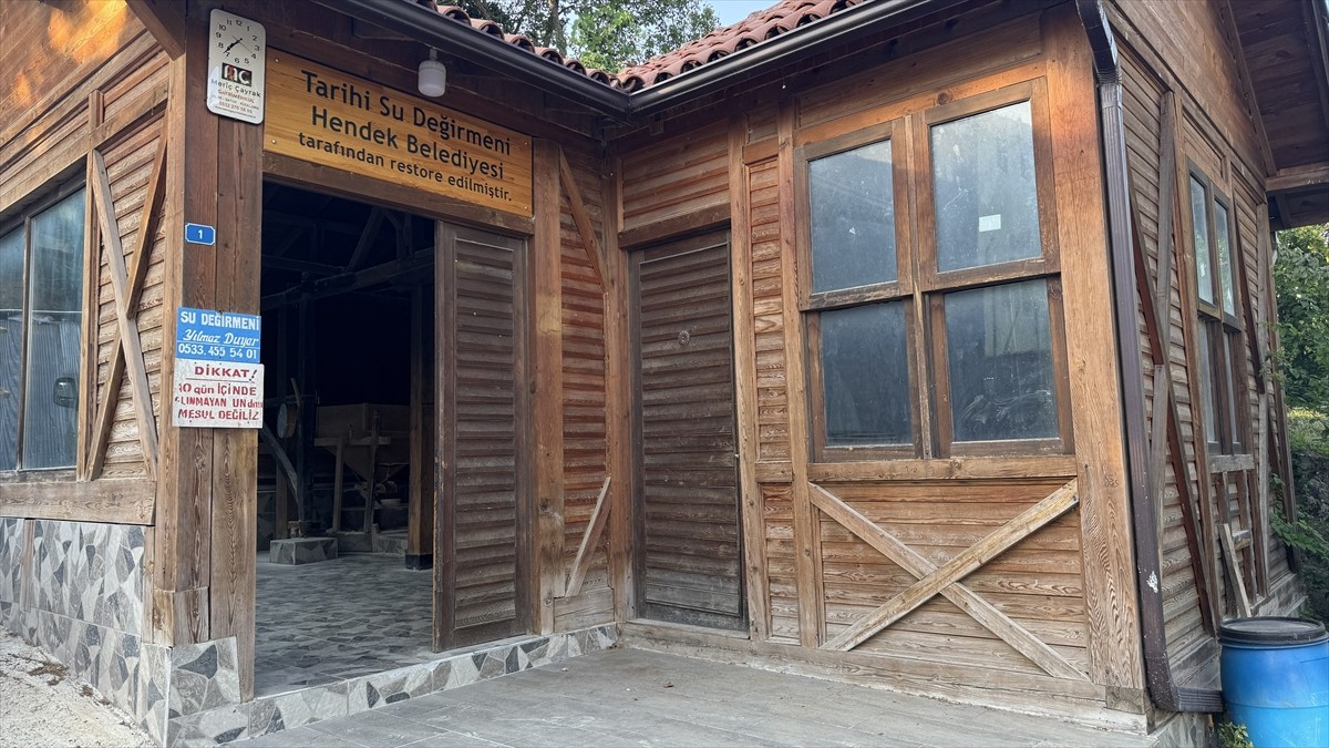 Sakarya'nın Hendek ilçesinde yaklaşık 100 yıllık su değirmeninde çocuk yaşlarda başladığı nöbetini...