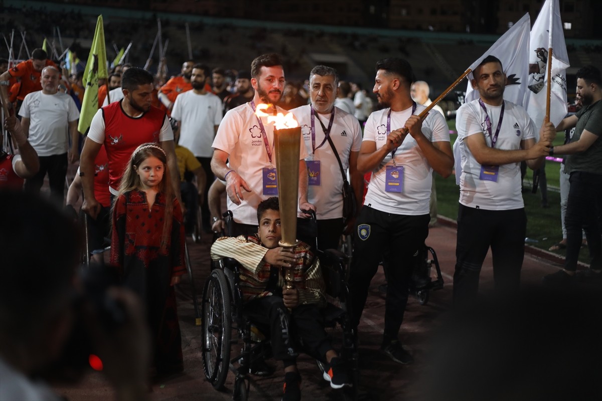 Suriye'nin kuzeybatısındaki İdlib ilinde iç savaş mağduru engelli bireylere yönelik, Fransa'nın...