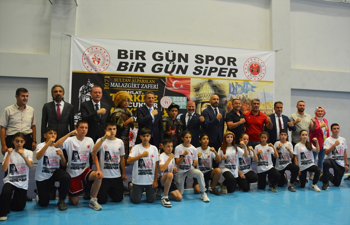 Türkiye Muaythai Federasyonu tarafından Bitlis'te düzenlenen Sultan Alparslan Malazgirt Zaferi...