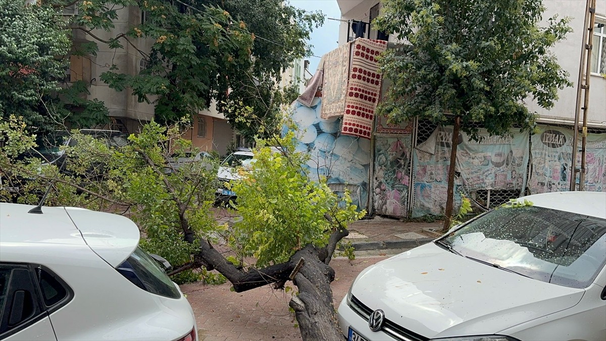 İstanbul'da bazı bölgelerinde gök gürültülü sağanak yağış etkili oluyor. Sağanakla birlikte etkili...