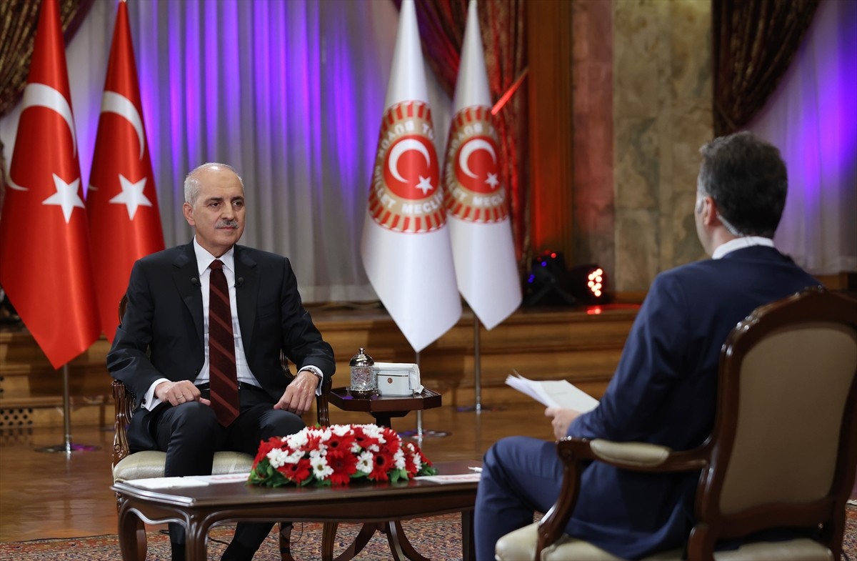 TBMM Başkanı Numan Kurtulmuş, Habertürk canlı yayına katılarak gündeme ilişkin soruları...