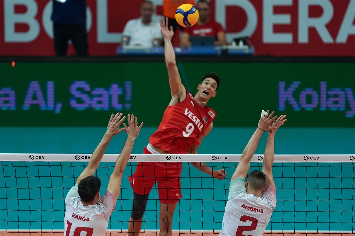 2026 Avrupa Şampiyonası Elemeleri A Grubu'ndaki ikinci maçında A Milli Erkek Voleybol Takımı ile...