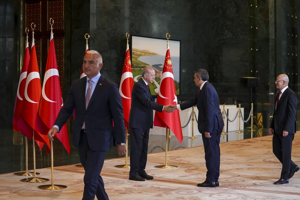 Cumhurbaşkanı Recep Tayyip Erdoğan, Cumhurbaşkanlığı Külliyesi'nde 30 Ağustos Zafer Bayramı...