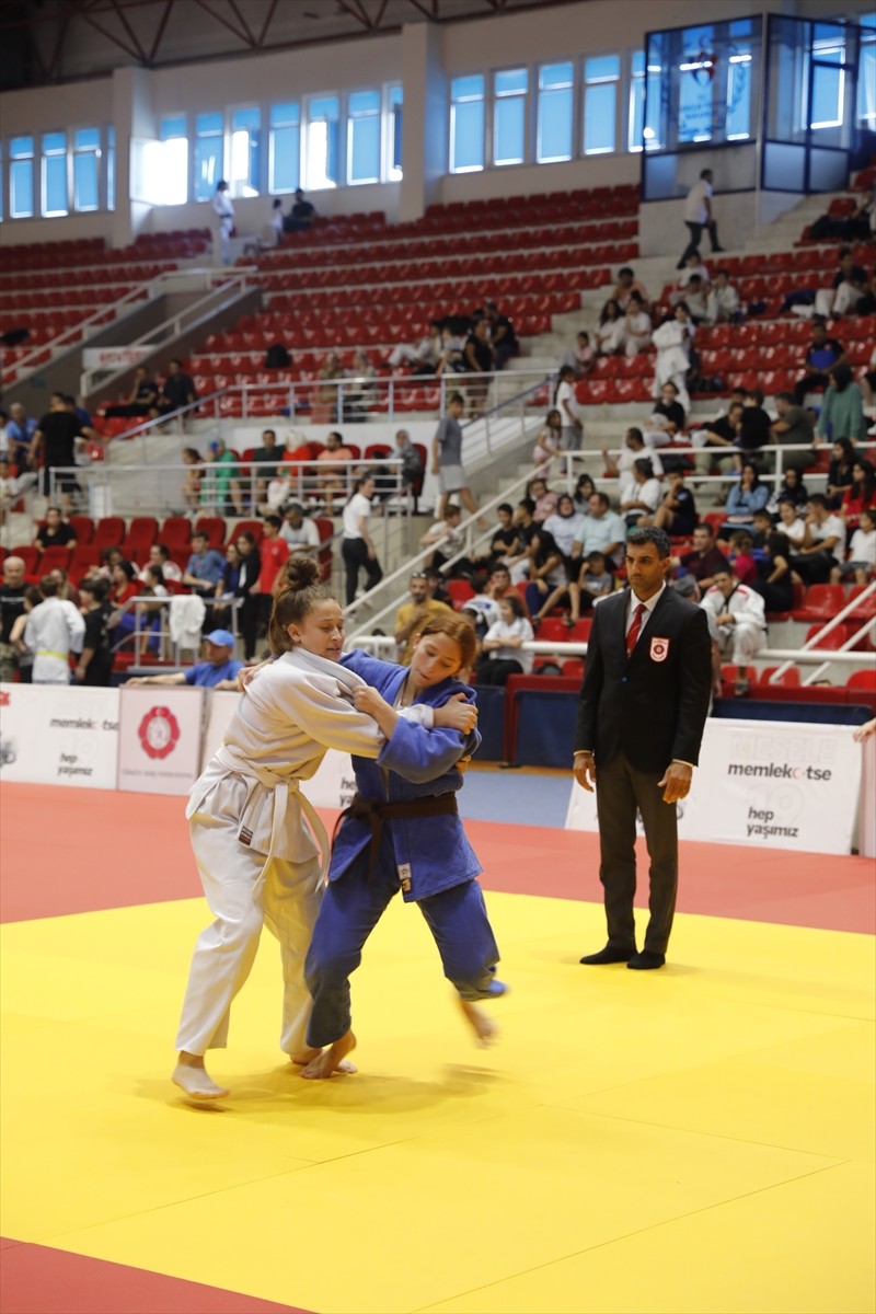 Samsun'da Türkiye Judo Federasyonu tarafından Atatürk Spor Salonu'nda düzenlenen düzenlenen 20....