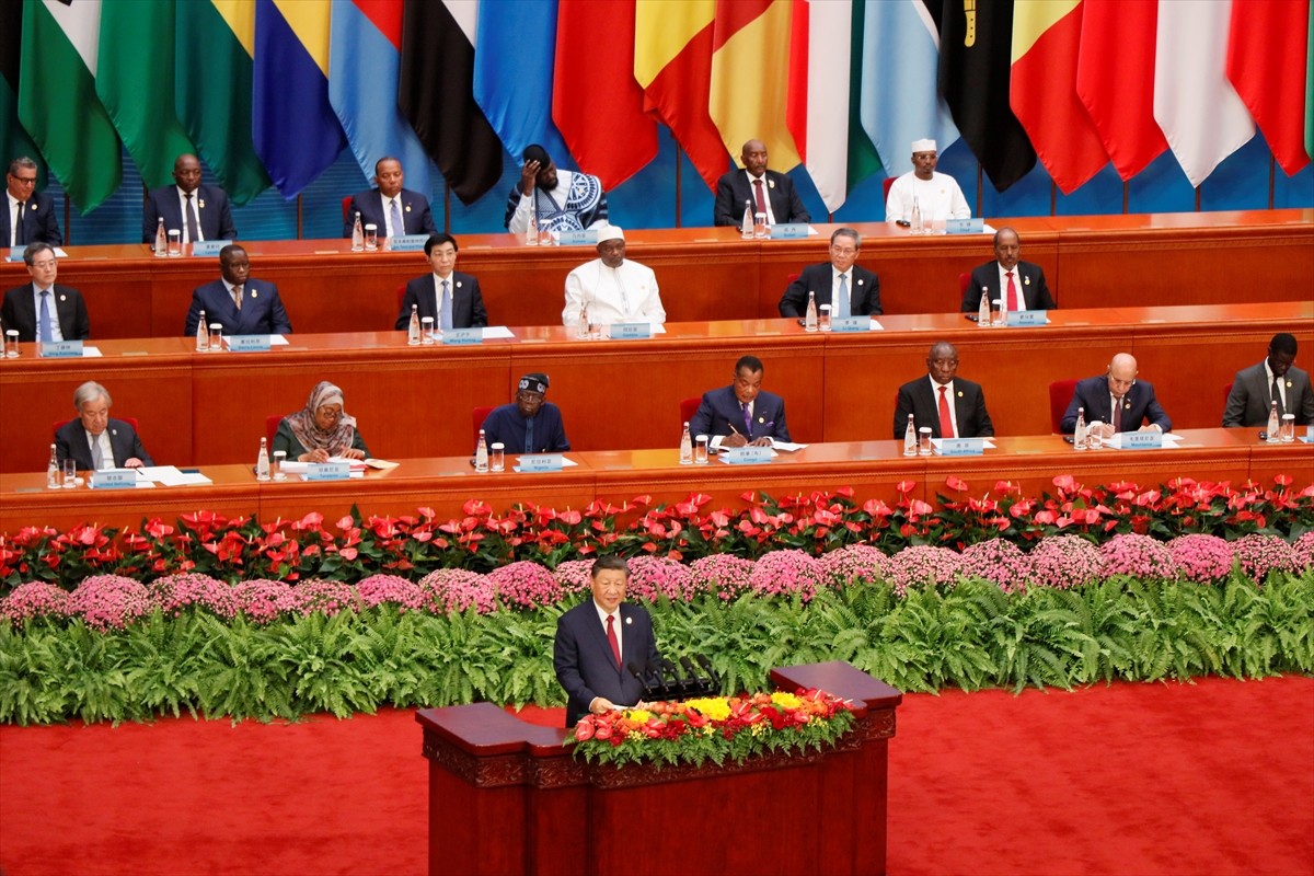 Çin-Afrika İşbirliği Forumu'nun (FOCAC) 9'uncu zirvesi, Çin'in başkenti Pekin'de düzenlenen açılış...