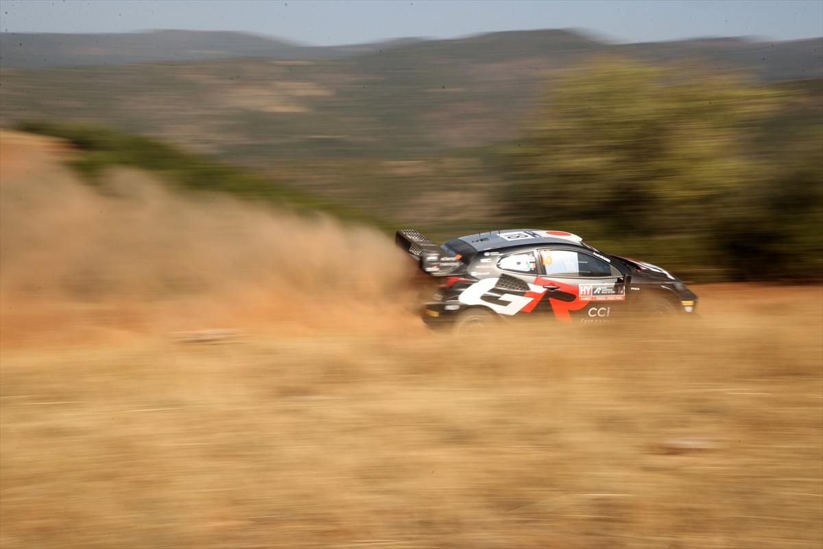 Dünya Ralli Şampiyonası (WRC) takviminin 10. yarışı EKO Acropolis Ralli’sinde shakedown (deneme...