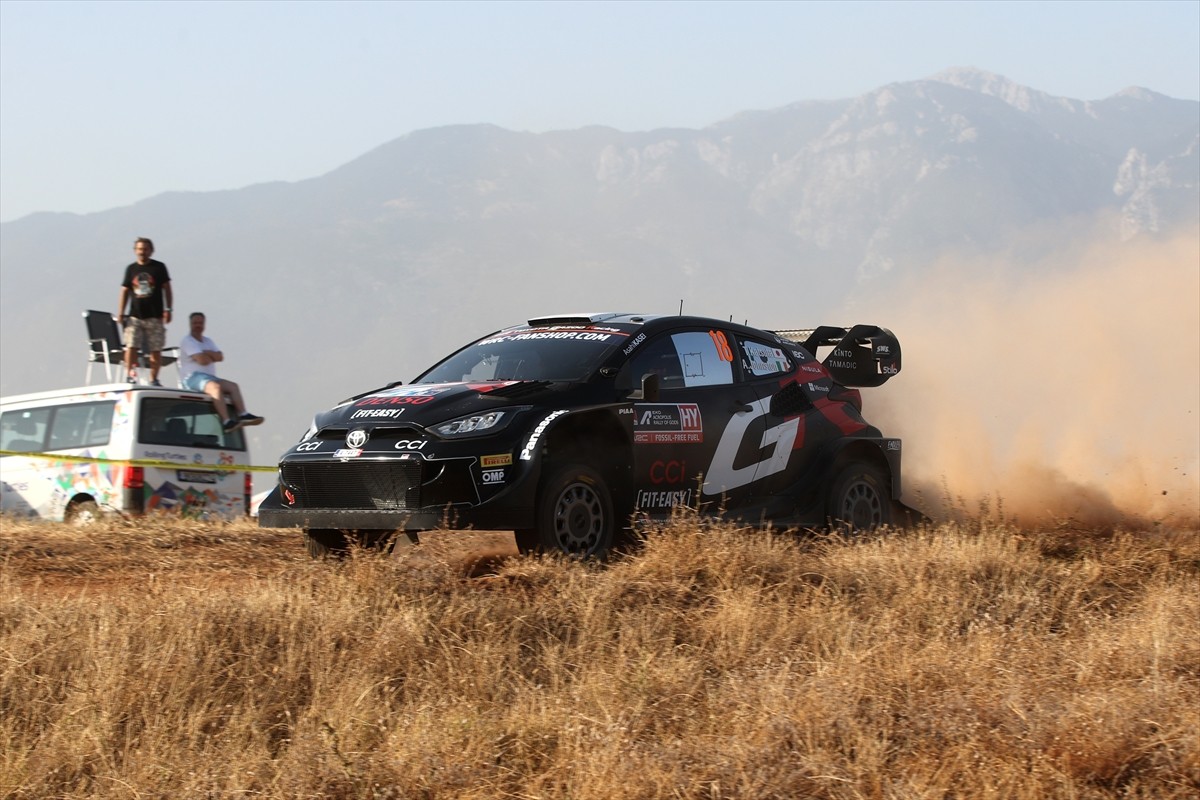 Dünya Ralli Şampiyonası (WRC) takviminin 10. yarışı EKO Acropolis Ralli’sinde shakedown (deneme...