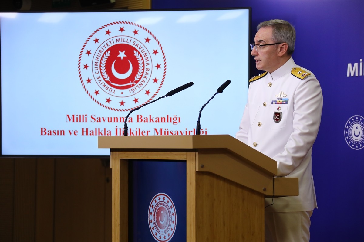 Milli Savunma Bakanlığı (MSB) Basın ve Halkla İlişkiler Müşaviri Tuğamiral Zeki Aktürk...