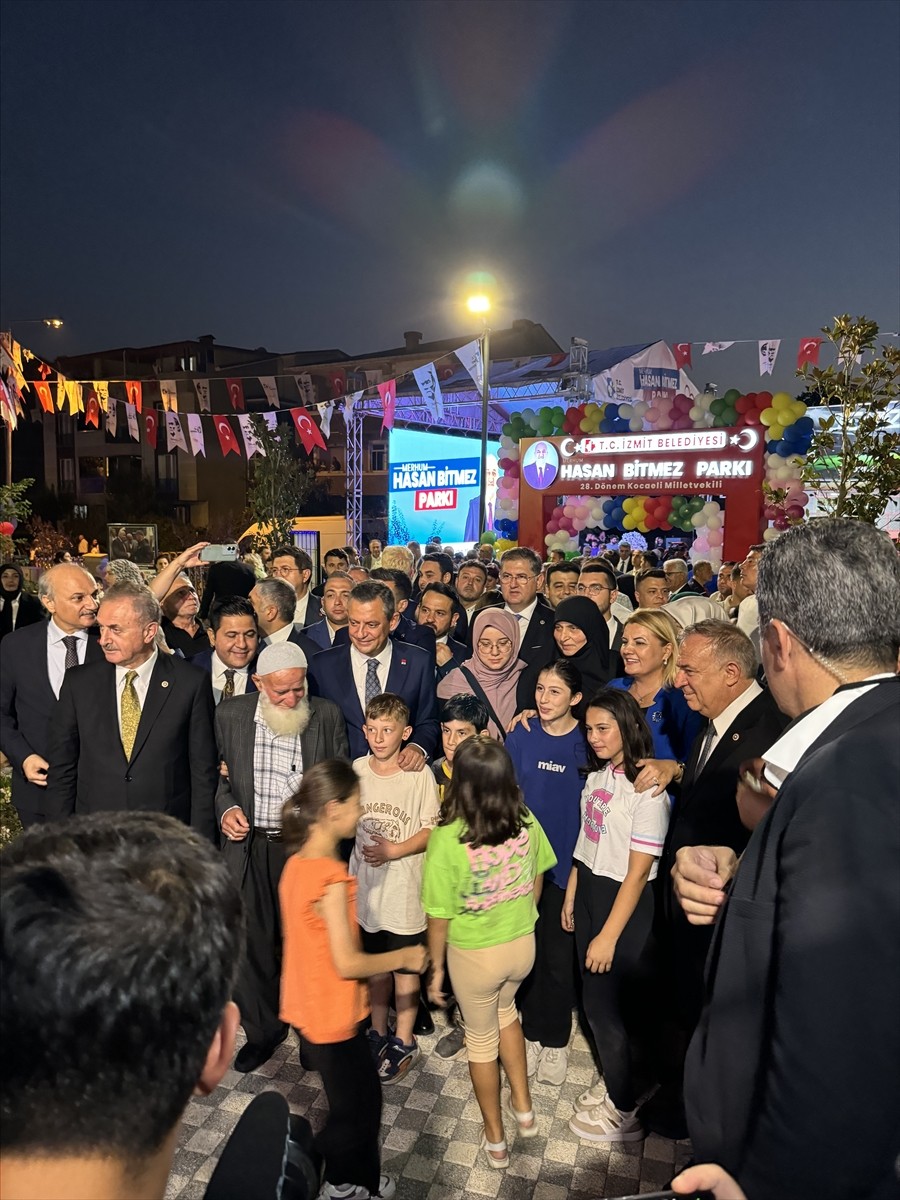 CHP Genel Başkanı Özgül Özel, İzmit Belediyesi tarafından Alikahya Fatih Mahallesi'nde, geçen yıl...