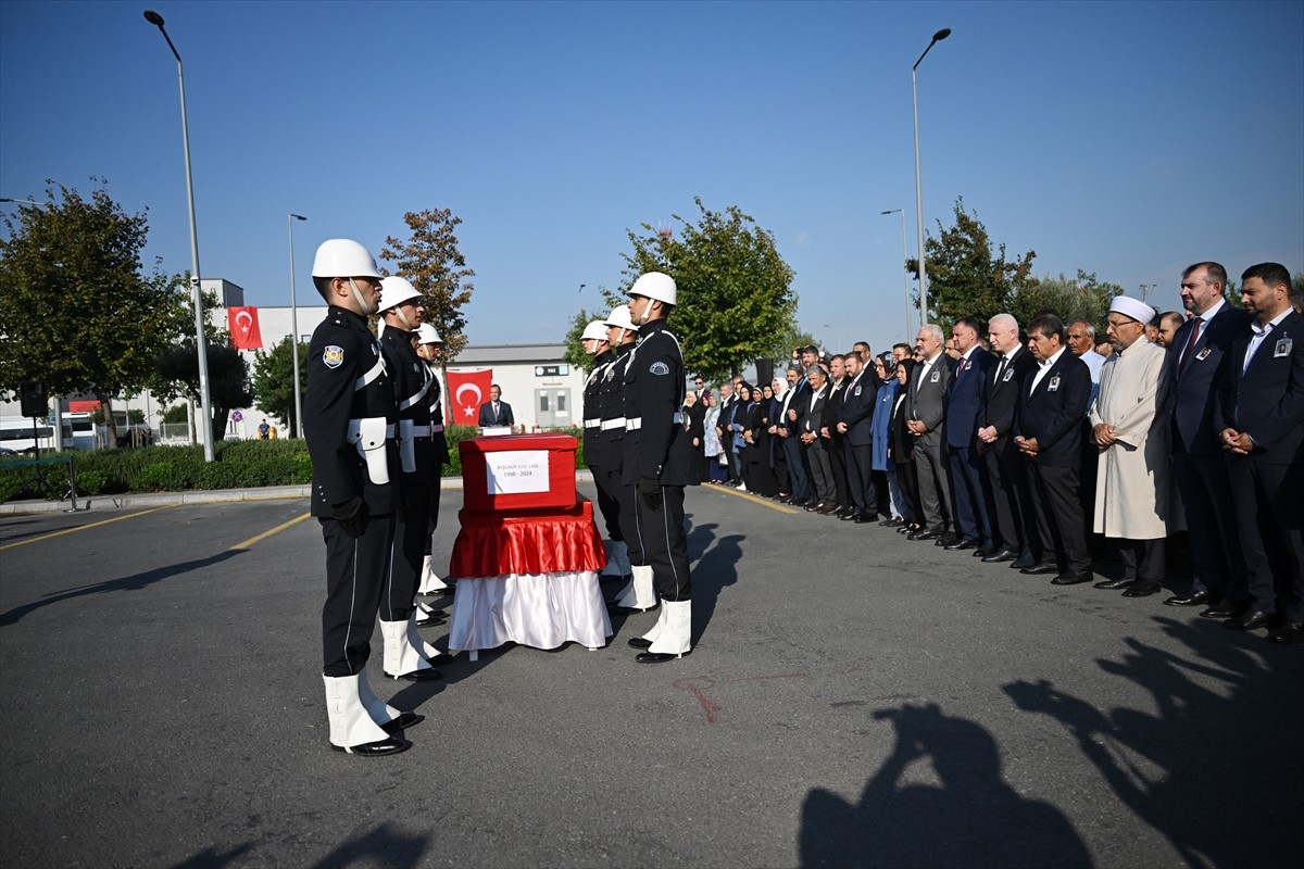 İşgal altındaki Batı Şeria'da İsrail askerlerince katledilen Ayşenur Ezgi Eygi'nin naaşı...