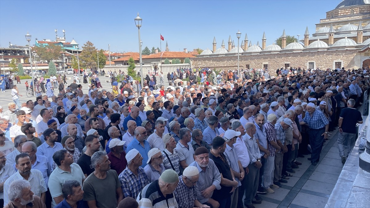 Konya'da, işgal altındaki Batı Şeria'da İsrail askerlerince katledilen Ayşenur Ezgi Eygi için...