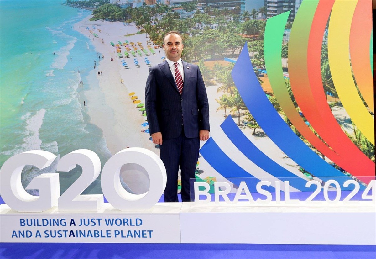 Sanayi ve Teknoloji Bakanı Mehmet Fatih Kacır (fotoğrafta), G20 Dönem Başkanı Brezilya'nın ev...