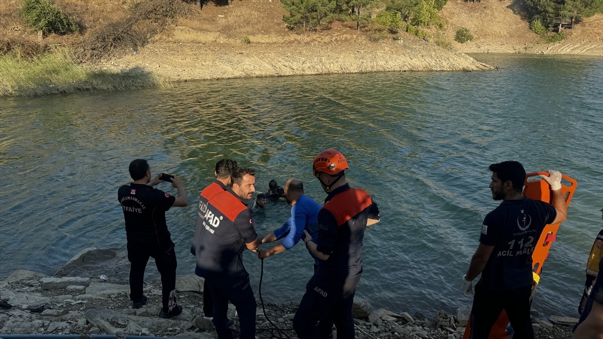 Kahramanmaraş'ın Onikişubat ilçesinde gölete giren yabancı uyruklu kişi boğuldu. Olay yerine...