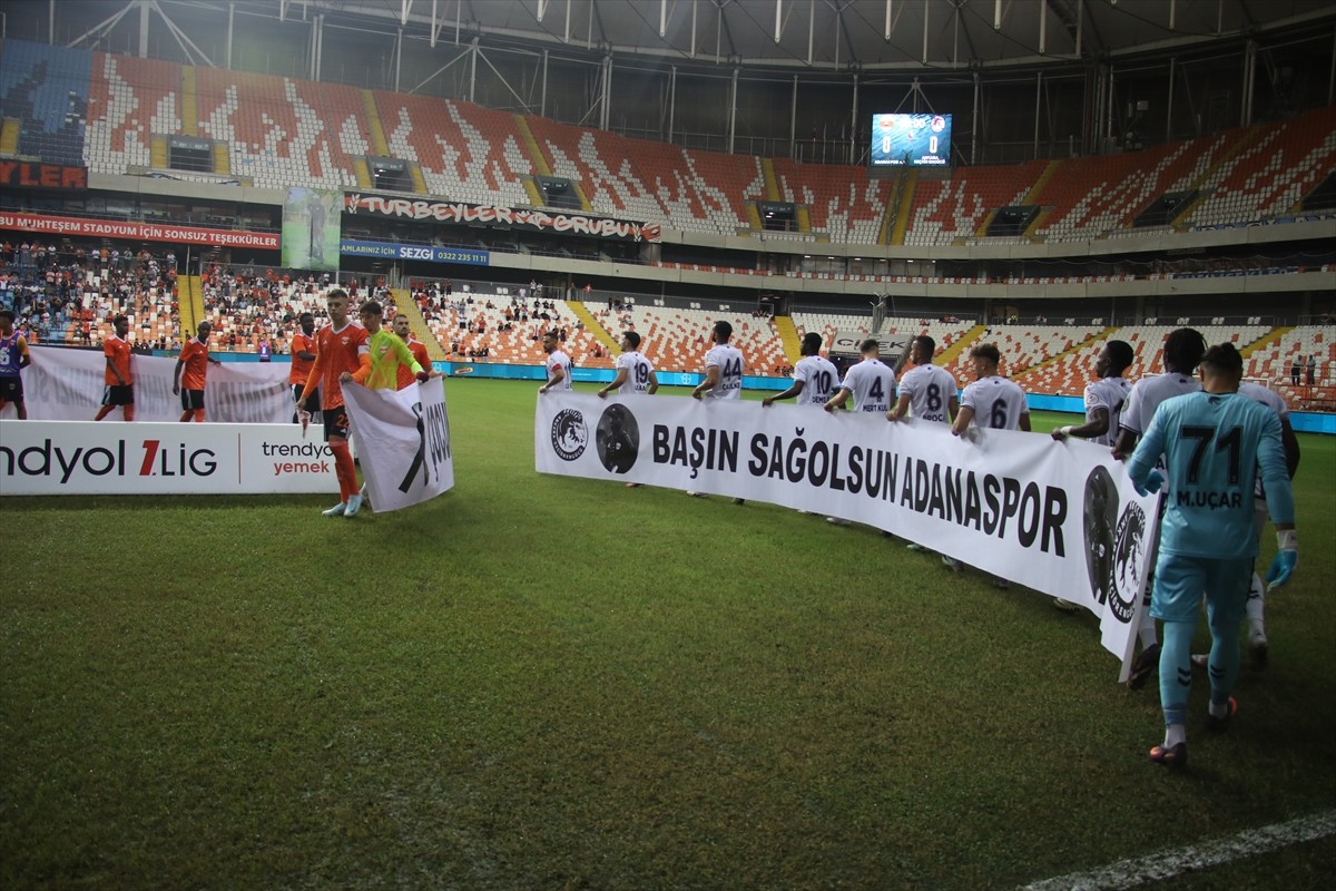 Trendyol 1. Lig'in 5. haftasında Adanaspor ile Ankara Keçiörengücü Yeni Adana Stadyumu’nda...