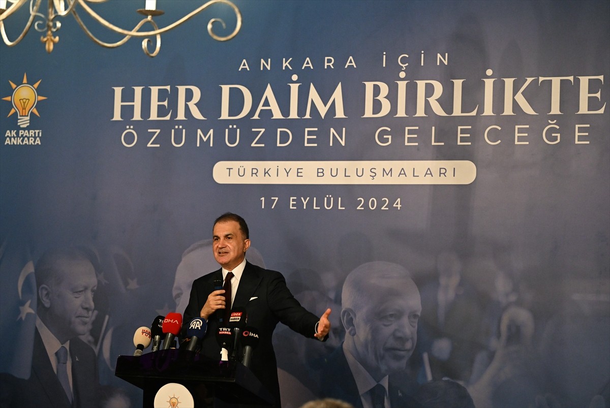 AK Parti Genel Başkan Yardımcısı ve Parti Sözcüsü Ömer Çelik, Türkiye Buluşmaları programı...