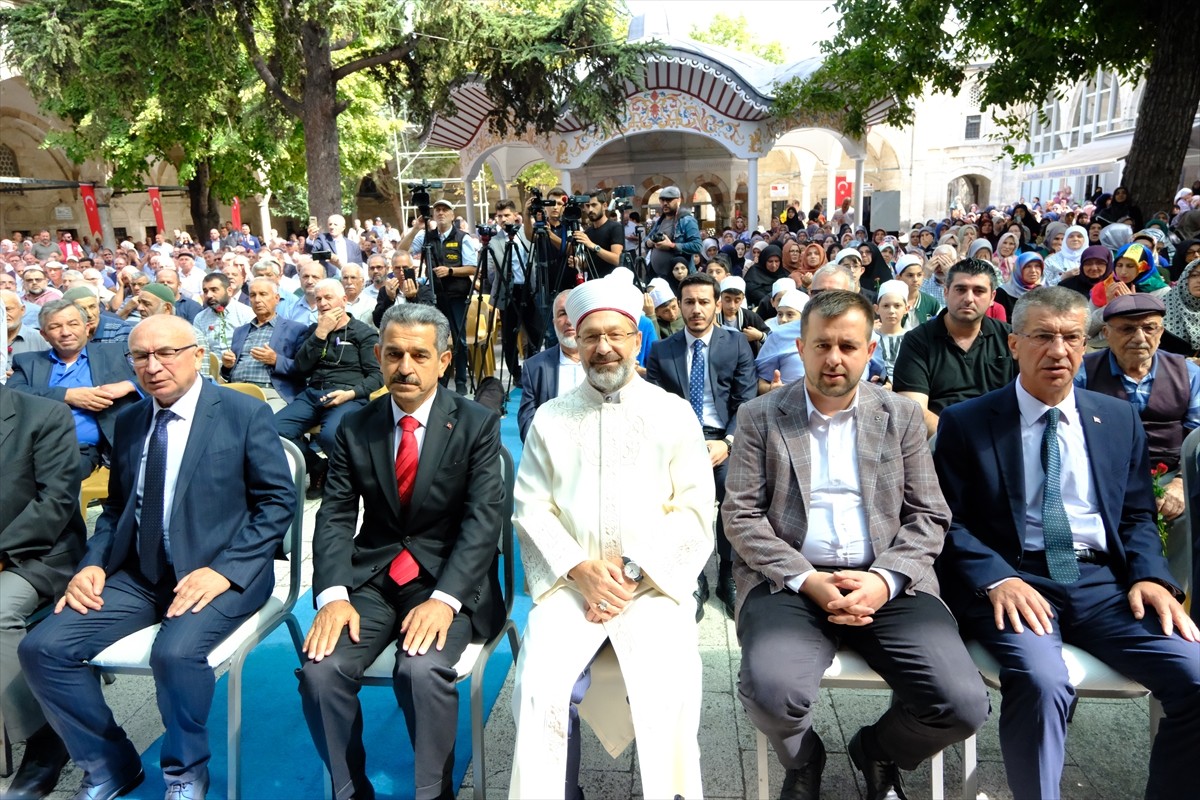 Diyanet İşleri Başkanı Ali Erbaş, Kırklareli'nin Lüleburgaz ilçesinde Sokullu Mehmet Paşa...